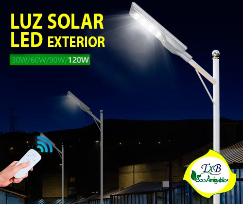 Luz Solar LED Exterior